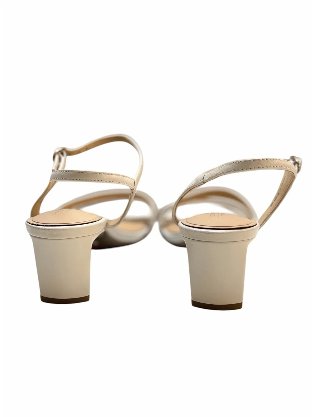 Rockport Total Motion RWTEDDY White Leather Strappy Sandals Size 8 NWOT